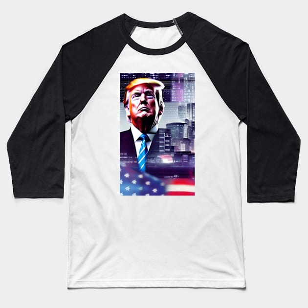 The U.S. 45th President Baseball T-Shirt by ShopSunday